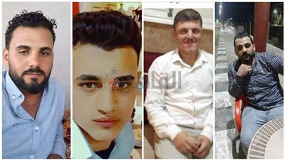 ضحايا لقمة العيش.. القصة الكاملة لوفاة 4 شباب من الشرقية في حادث سير ببورسعيد