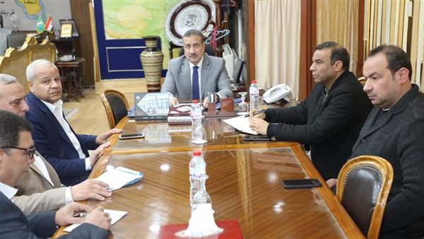 محافظ المنوفية ومدير