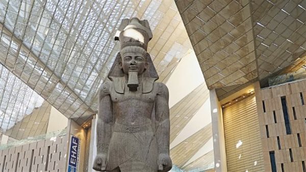 تمثال رمسيس بالمتحف