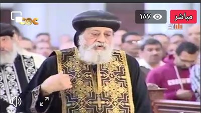 بدء صلوات الجمعة العظيمة من الكاتدرائية المرقسية بالعباسية | بث مباشر