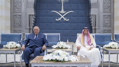 شكري يصل جدة للمشاركة في الاجتماع الوزاري التشاوري بين دول الخليج ومصر والأردن والعراق