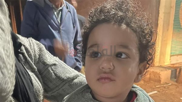 العثور على طفل بالمنوفية
