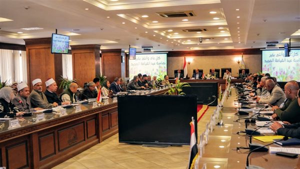 لقاء محافظ الجيزة