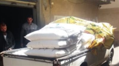 ضبط 2.5 طن سماد مدعم قبل بيعها بالسوق السوداء في الشرقية