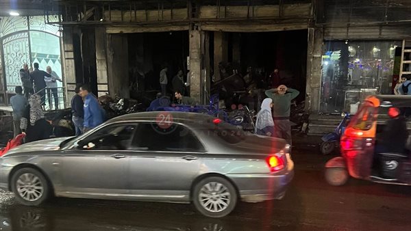 حريق معرض موبيليا