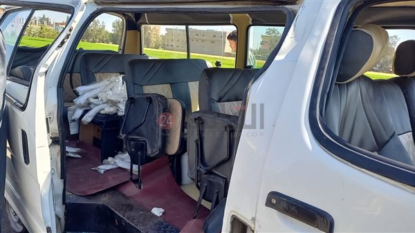 الميكروباص عقب الحادث