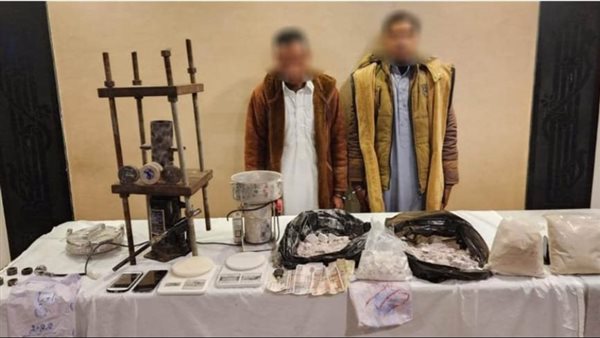 المتهمان والمضبوطات