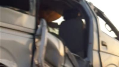 مصرع وإصابة 13 شخصا في حادث انقلاب سيارة ميكروباص بطريق مصر إسكندرية الصحراوي | صور 