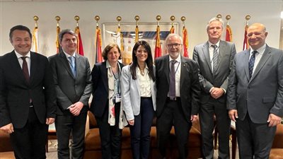 رانيا المشاط تلتقي رئيسي بنك الاستثمار الأوروبي والبنك الأوروبي لإعادة الإعمار