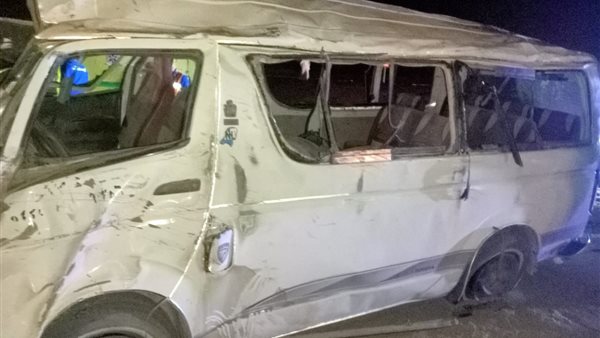 حادث ميكروباص ـ أرشيفية