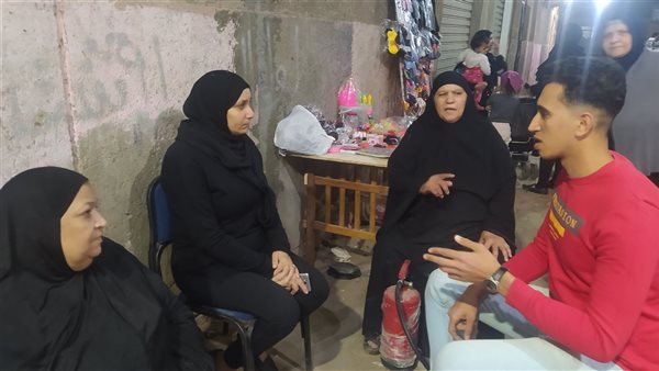 نجلة المجني عليه