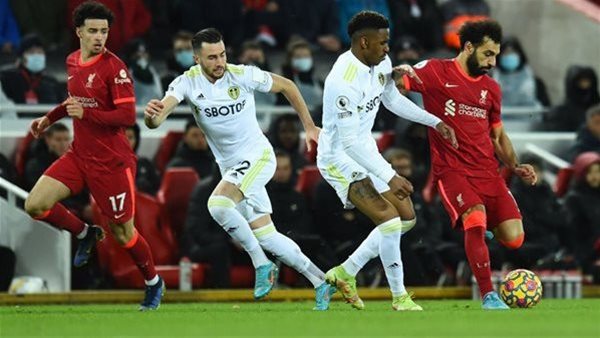 محمد صلاح أمام ليدز