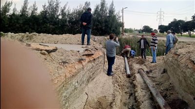 مياه القناة: القضاء على مشكلة ضعف مياه الشرب بقرية السلام بالقنطرة شرق