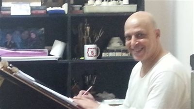 وفاة الفنان المصري ممدوح الفرماوي رسام الكاريكاتير