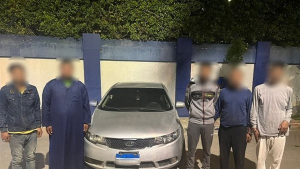 المتهمين والسيارة