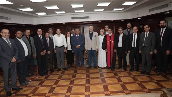 محافظ بني سويف ووفدا