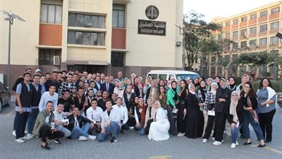 حقوق عين شمس تقيم إفطارًا جماعيًا بهدف تدعيم أواصر الترابط والتواصل بين الطلاب