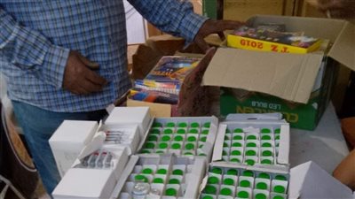 قبل عيد الفطر المبارك.. ضبط كمية كبيرة من الألعاب النارية في المنيا