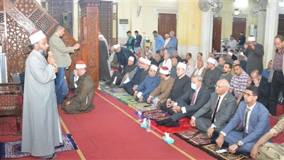 محافظ القليوبية يشهد احتفالية ليلة القدر بمسجد ناصر بمدينة بنها