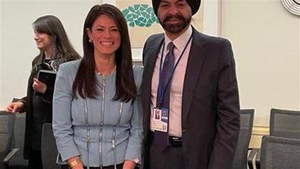 وزيرة التعاون الدولي