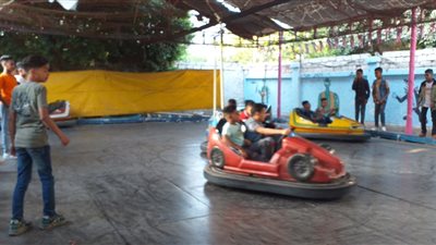 إقبال متزايد على الحدائق والمتنزهات العامة في أول أيام عيد الفطر بسوهاج | صور