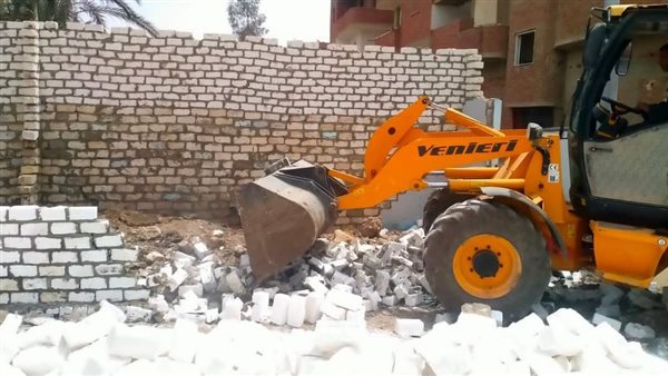 جانب من حملة الإزالات