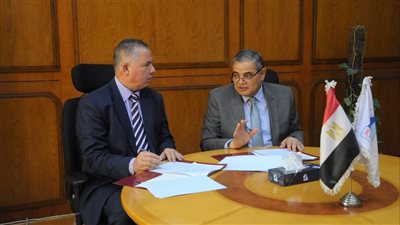 توقيع بروتوكول تعاون بين جامعتي كفر الشيخ وسمنود التكنولوجية