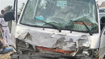 إصابة 13 شخصًا في انقلاب ميكروباص بطريق الكورنيش بالمعصرة