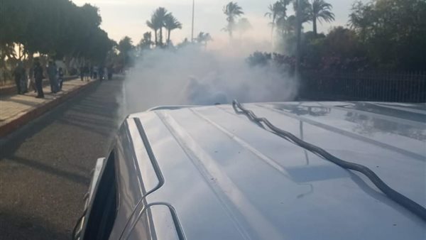 سيارات رش لمواجهة