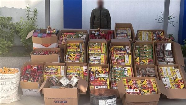 المتهم والمضبوطات