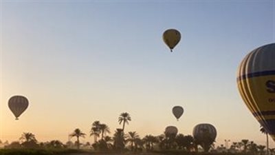 تعليق رحلات البالون الطائر لسوء الأحوال الجوية بالأقصر غدا