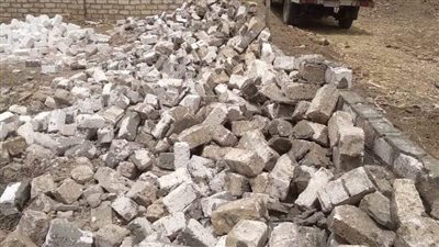 إزالة 29 حالة تعد بالبناء المخالف والعشوائي بمراكز وقرى محافظة المنيا