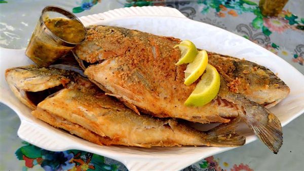 طريقة قلي السمك الصحية