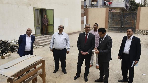 محافظ الفيوم يتفقد