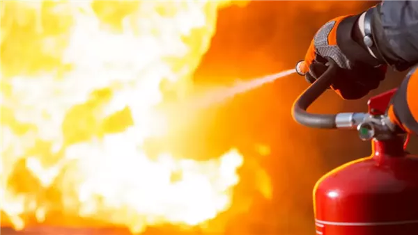 حريق - أرشيفية 