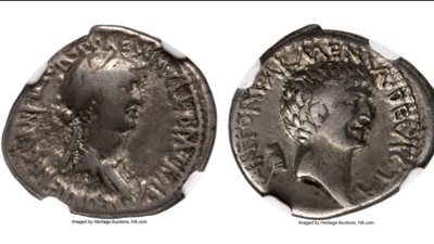 سعرها يصل إلى 5 آلاف دولار.. مزاد على عملة أثرية للملكة كليوباترا السابعة