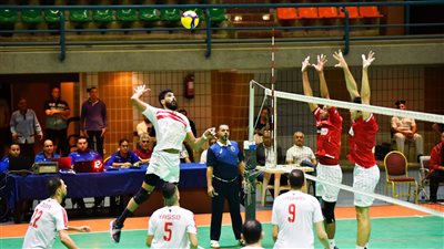 الزمالك يفوز على الأهلي في أولى مباريات الدور النهائي بكأس مصر للكرة الطائرة 