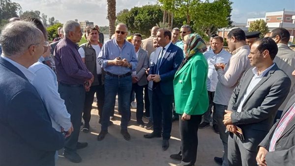 وزير الري يصل المنوفية