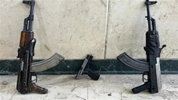 المضبوطات بحوزة العانصر