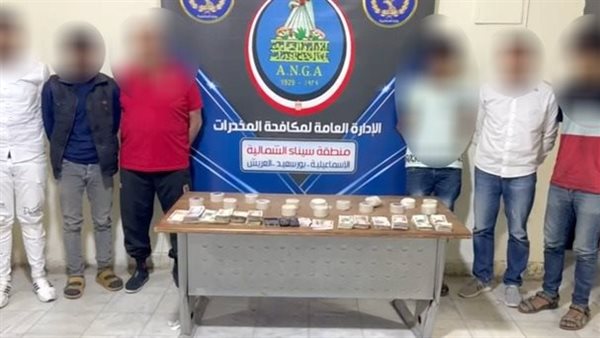 المتهمون والمضبوطات