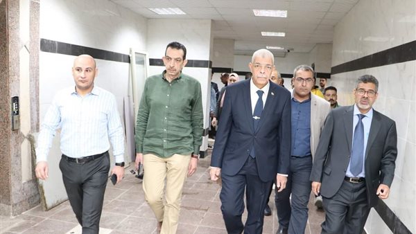 جولة رئيس جامعة المنوفية