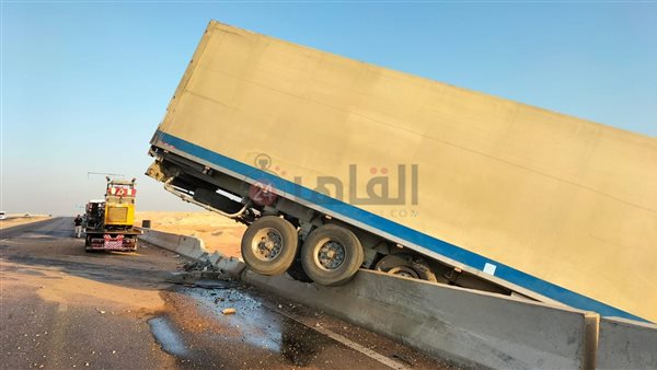 إنقلاب سيارة نقل