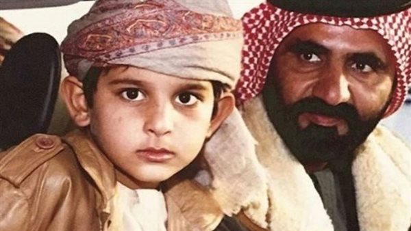 مكتوم بن محمد ووالده