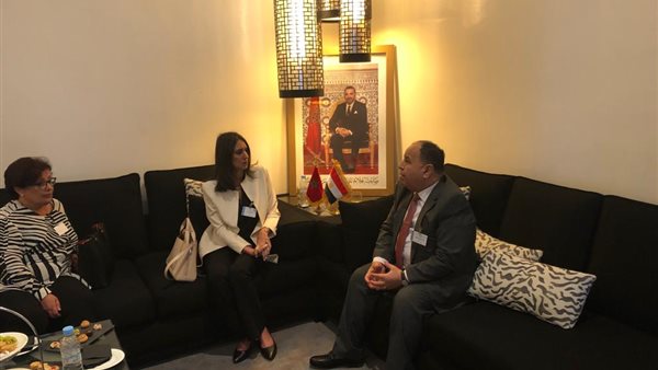 وزير المالية ونظيرته