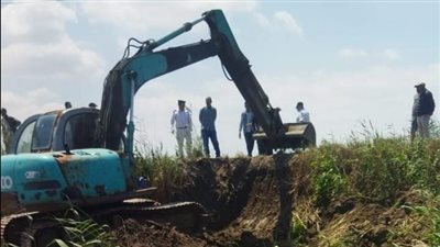 إزالة 30 مزرعة سمكية مخالفة تهدد الرقعة الزراعية ببورسعيد | صور