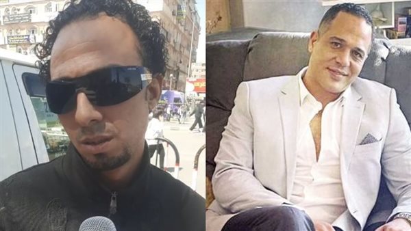 مصطفى درويش وسائقه