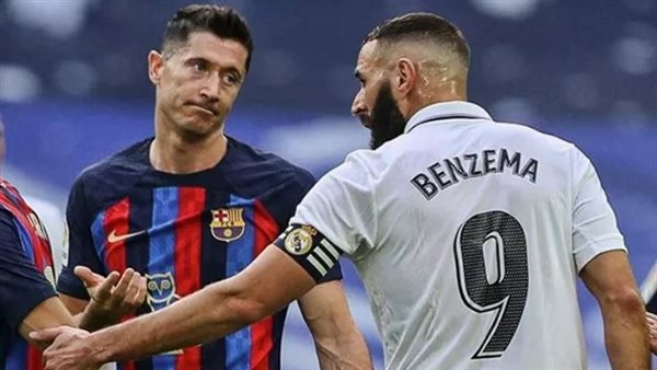 بنزيما وليفاندوفسكي