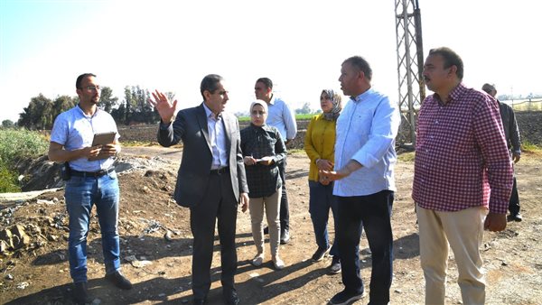 محافظ الغربية يتفقد