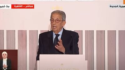 عمرو موسى: الاعتداء على جمال المدن يجب أن يتوقف.. وضروري الحفاظ على الطبقة المتوسطة