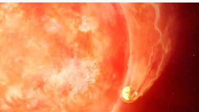 نجم يبتلع كوكبًا.. كيف ستكون نهاية العالم بعد 5 مليارات سنة؟